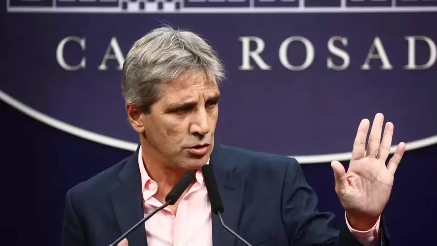 Luis Caputo, ministro de Economía