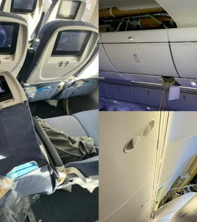 Air Europa iba de Madrid a Montevideo y debió aterrizar en Natal, Brasil, como consecuencia de la situación.