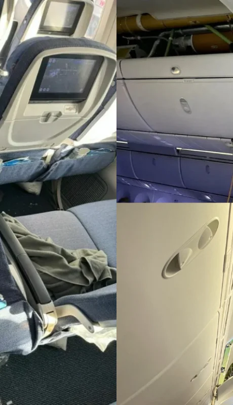 Air Europa iba de Madrid a Montevideo y debió aterrizar en Natal, Brasil, como consecuencia de la situación.