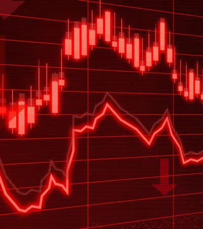 El mercado reaccionó negativamente.