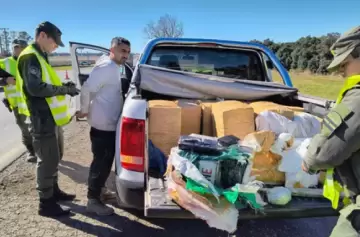 Impactante secuestro de 464 kilos de cocaína valuados en casi US$4 millones