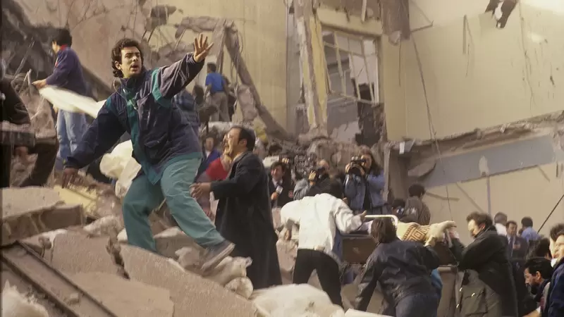 El atentado a la mutual en 1994.