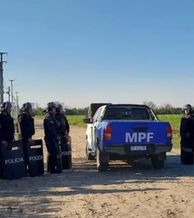 Operativo policial en Tucumán.