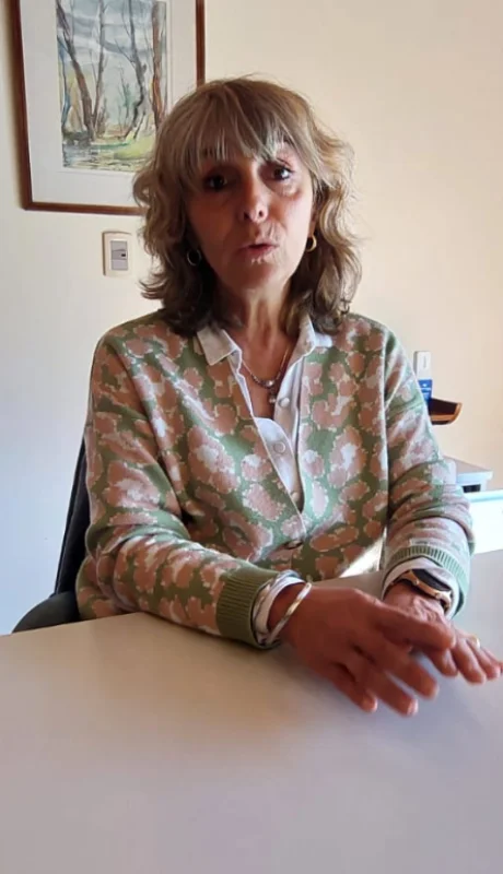 La secretaria general de Ampros, Claudia Iturbe, en el programa El Interactivo.