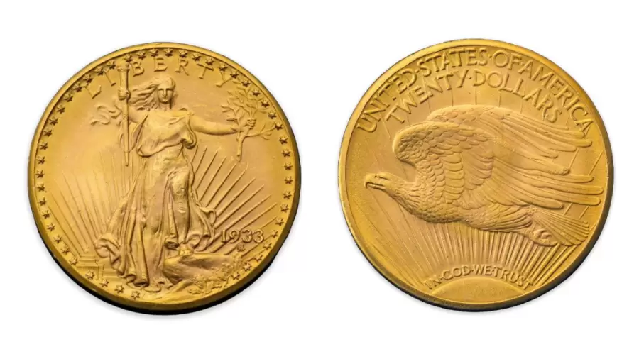 20 Dólares Águila Doble de 1933