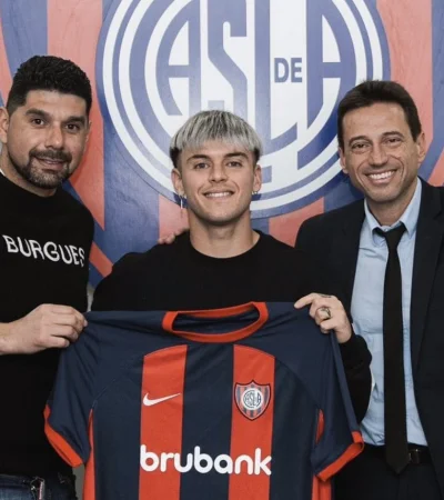 Ortigoza y Moretti junto a Matías Reali. ¿Se cayó el pase?