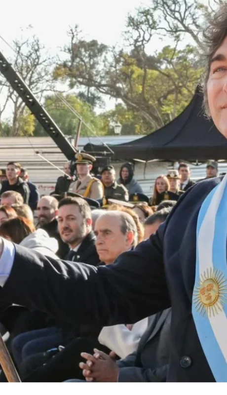 Javier Milei en San Juan.