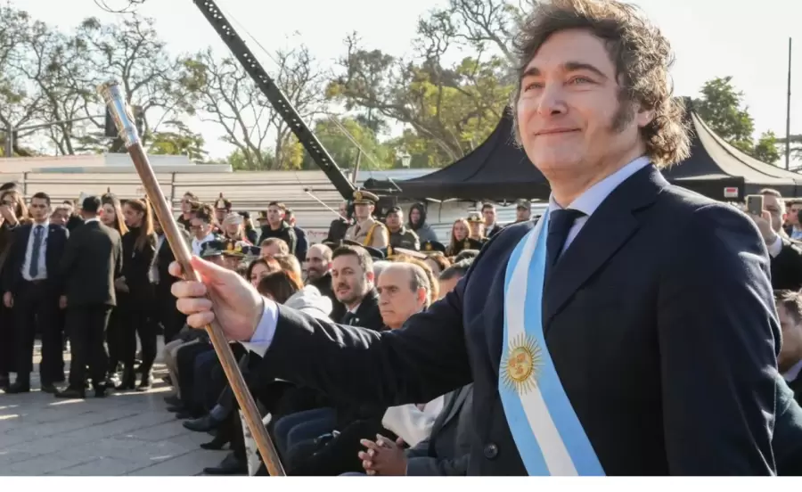 Javier Milei en San Juan