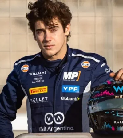 El pilarense pertenece al equipo de Williams