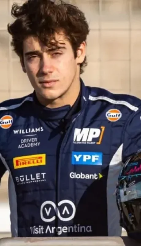 El pilarense pertenece al equipo de Williams