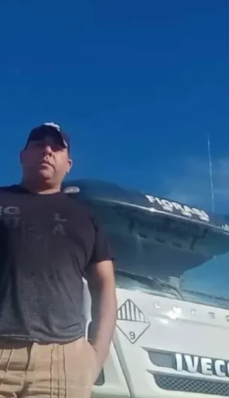 Damián Jonathan Lobos trabajaba en una empresa de transporte.