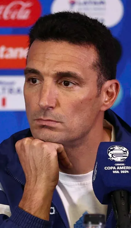 Lionel Scaloni, DT de la Selección argentina.