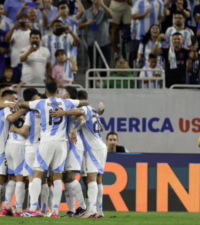 Selección argentina de fútbol.