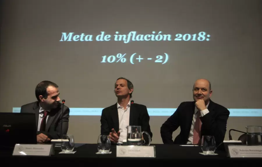 Federico Sturzenegger durante su paso por el Banco Central con Macri.