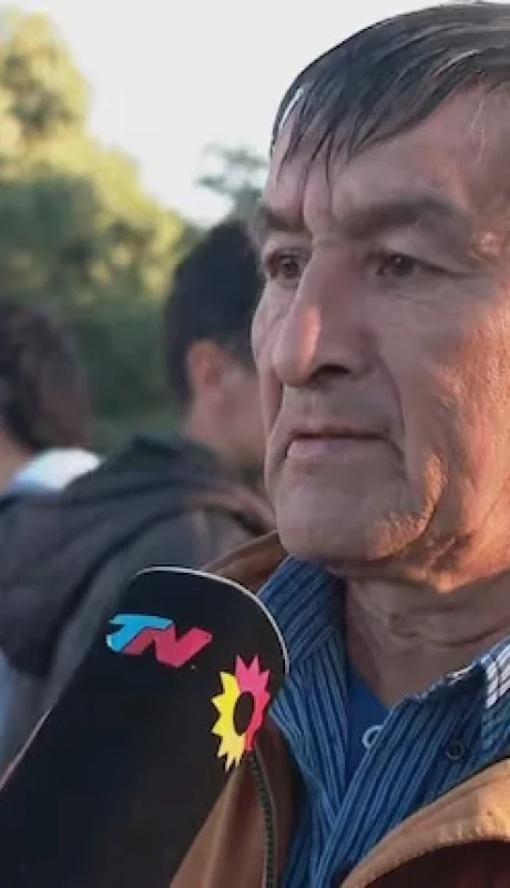 José Peña habló con la prensa local sobre la desaparición de su hijo.