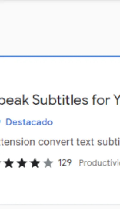 Speak Subtitles for YouTube