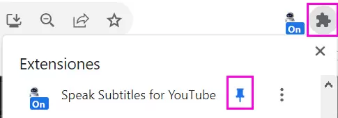 Speak Subtitles for YouTube