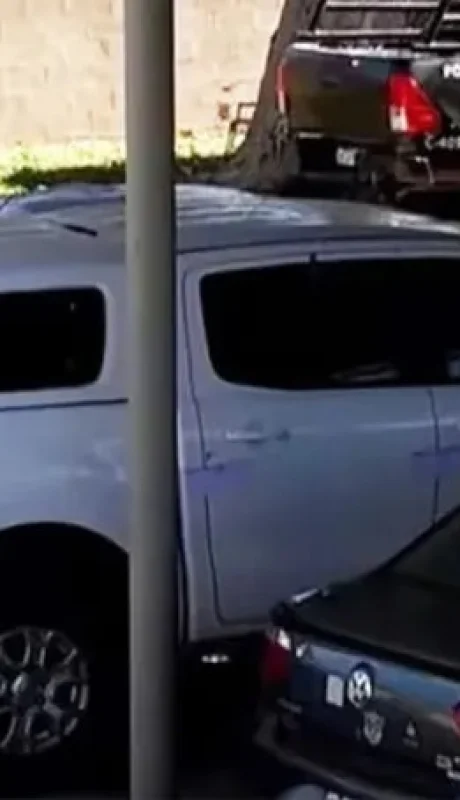 Camioneta de Pérez y Caillava/