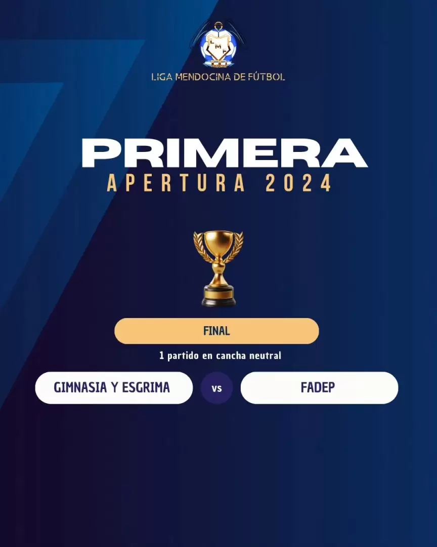 El domingo que viene se definirá el Apertura mendocino