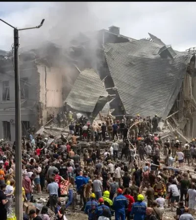 El hospital pediátrico Okhmatdyt de Kiev.