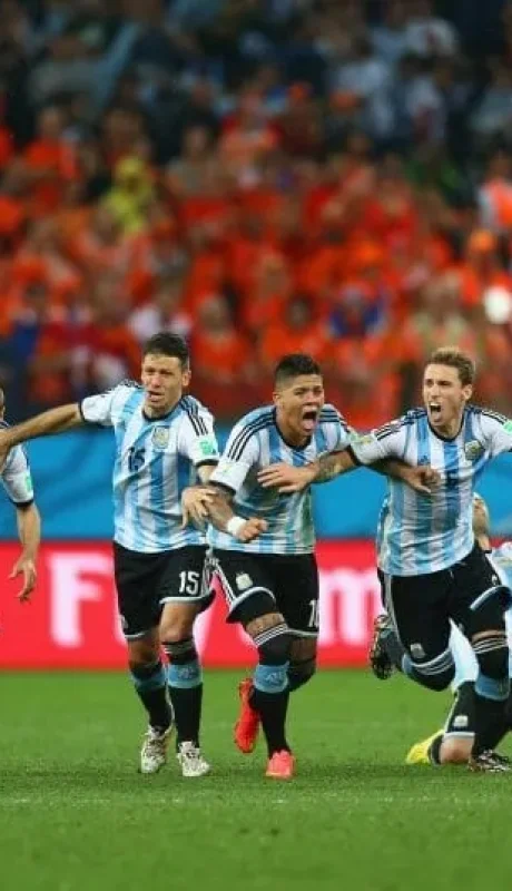 Argentina- Países Bajos semifinales del Mundial Brasil 2014.