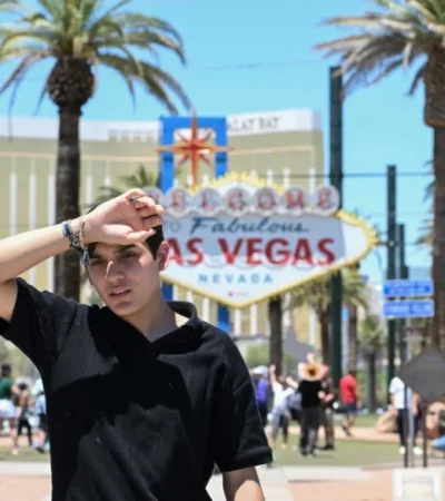 Las Vegas se volvió un infierno.