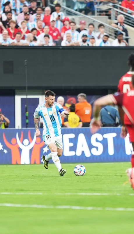 Leo fue elegido el jugador del partido