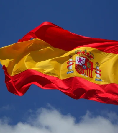 Bandera  de España.