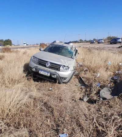 Un conductor sufrió la amputación del brazo izquierdo en un choque múltiple