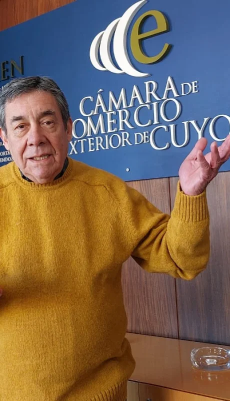 Mario Bustos Carra, gerente de la Cámara de Comercio Exterior de Cuyo,