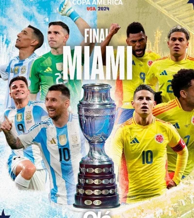 Argentina vs Colombia.