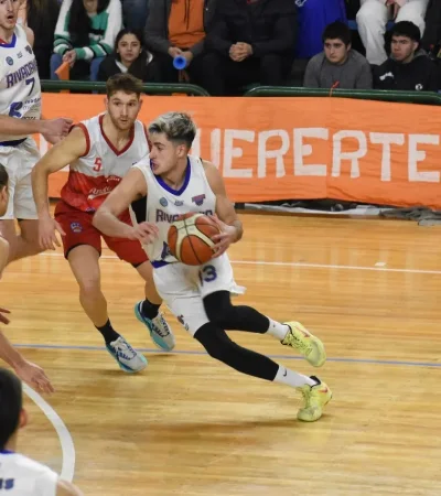 Alejo Andrés fue clave para Rivadavia.