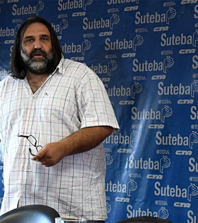 Baradel pidió, y le dieron, un inmueble de 160 mil metros cuadrados de la fuerza Aérea /