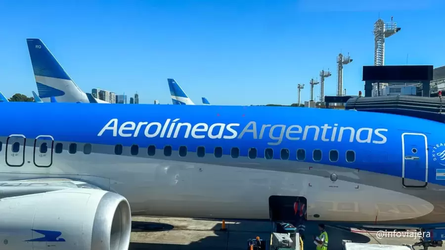 Los aviones de Aerolíneas podrán despegar en estas vacaciones de invierno.