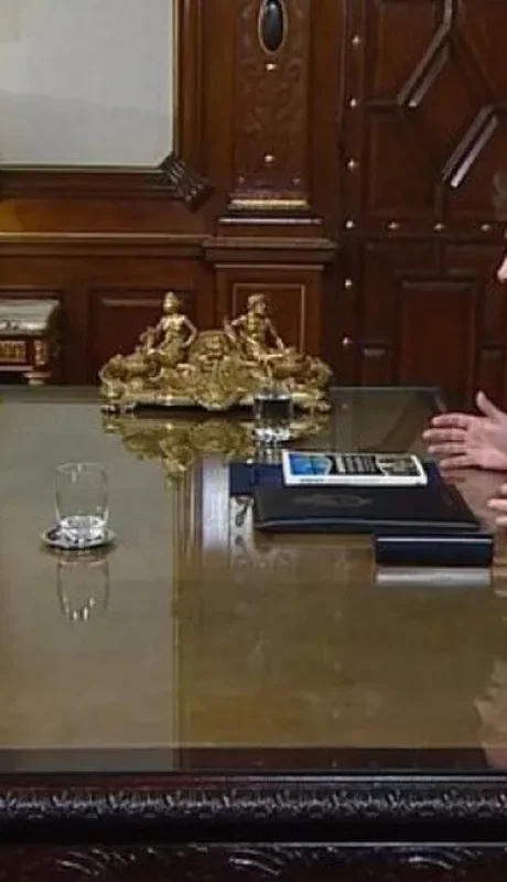 Entrevista de Javier Milei con LN+.