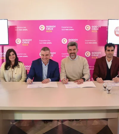 Autoridades de la municipalidad de Godoy Cruz