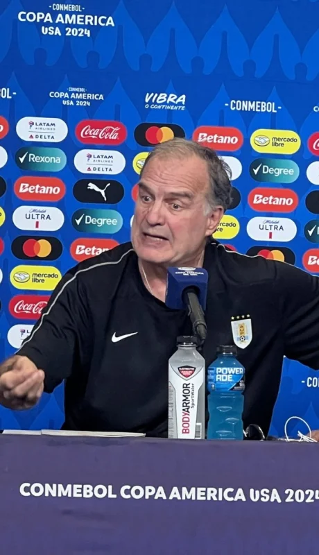 Bielsa se enojó con la organización de la Copa América