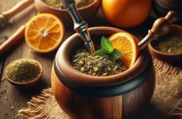 Infusión perfecta: beneficios de agregar naranja al mate