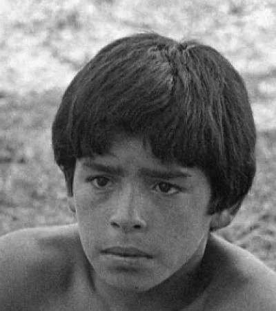 Diego Maradona cuando jugaba en su club de barrio/