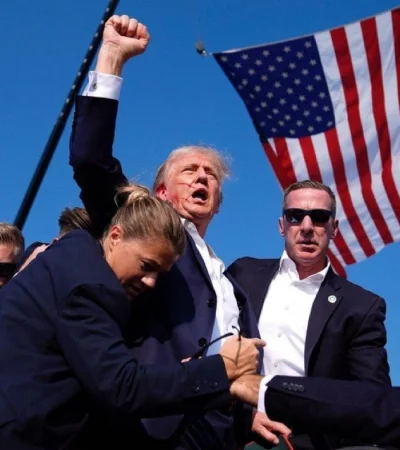 Donald Trump tras el intento de magnicidio