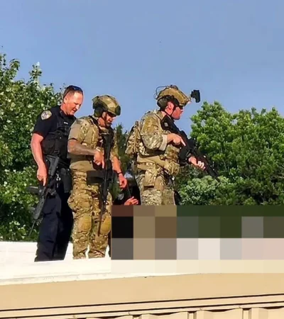 Francotirador abatido por el Servicio de inteligencia