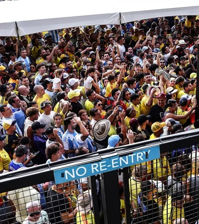 Incidentes en el ingreso al vestuario