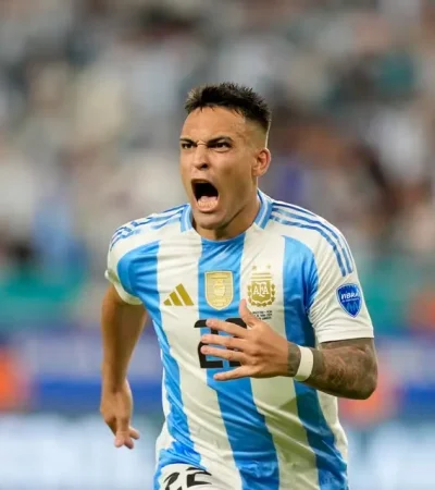El grito de gol de Lautaro