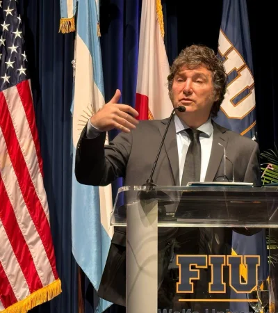 Javier Milei en Estados Unidos