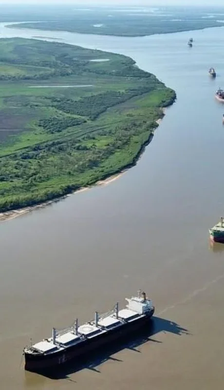 Le piden al gobierno argentino que actúe rápido por la seguridad del canal. /