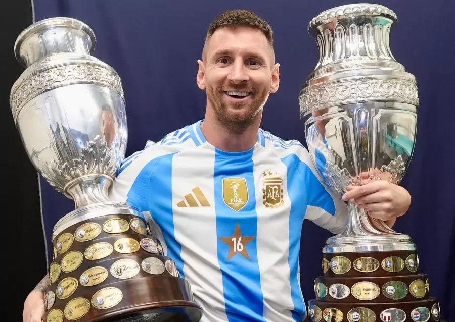 Messi sigue sumando trofeos con la Selección