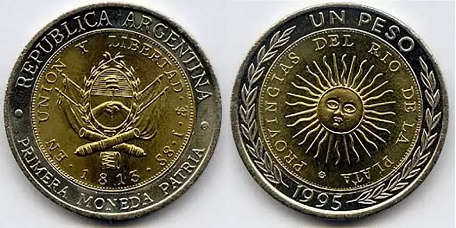 Moneda de 1 peso