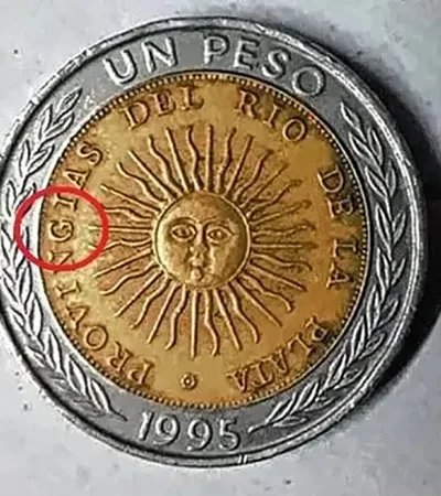 Moneda de 1 peso