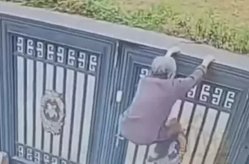 ¡Abuela ninja! A los 92 años trepó una reja y se escapó del geriátrico