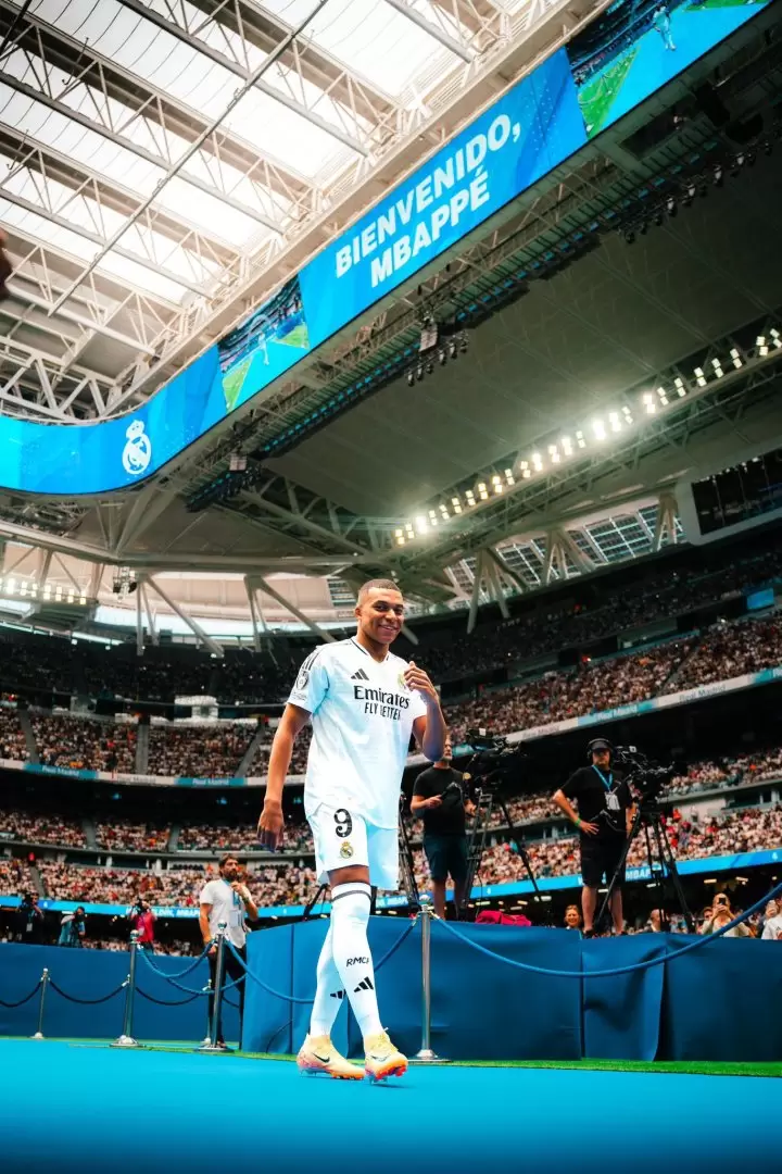El francés llegó a Real Madrid.